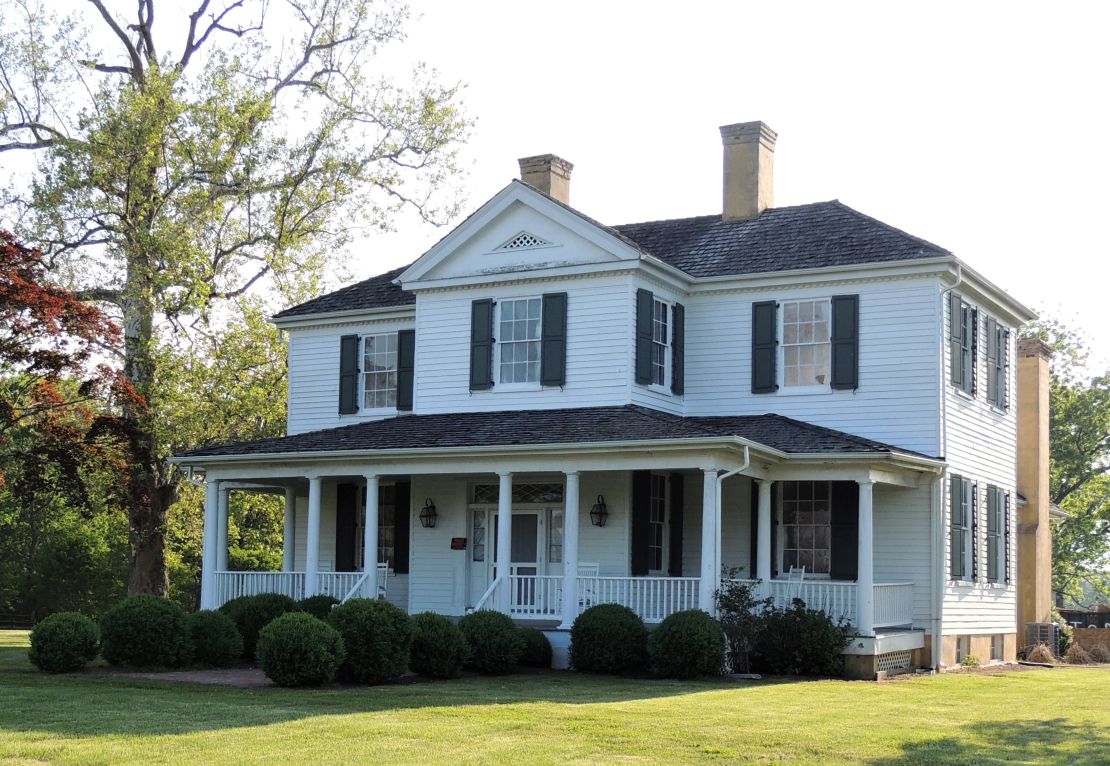 Built in 1730, Nomini Hall burned down in 1850. In 2018, fire destroyed the rebuilt manor, seen here in 2014. It burned again amid restorations in 2019. 