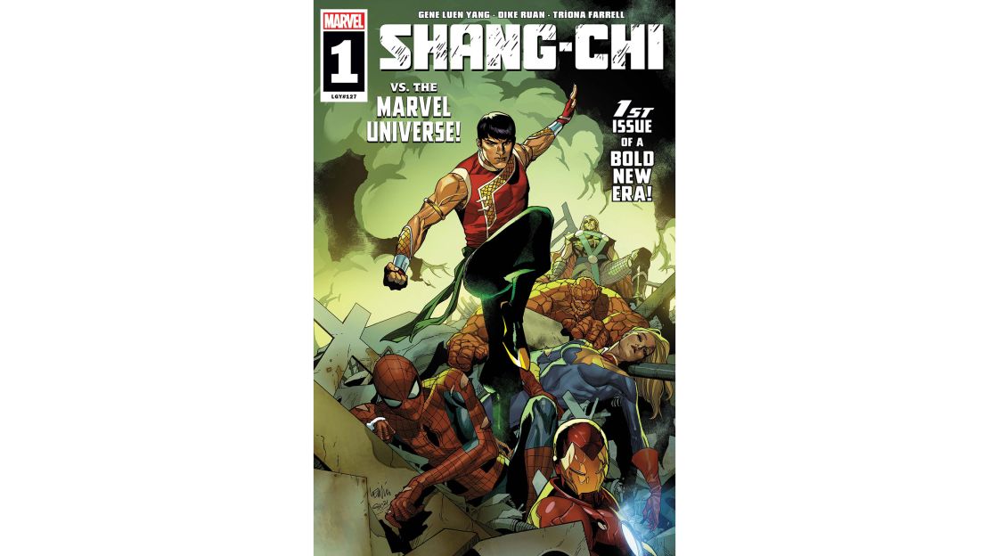 Issue 1 of "Shang-Chi," published May 2021. Gene Luen Yang and Dike Ruan helmed this issue. 