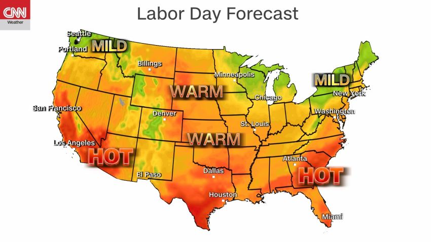 weather labor day forecast 090321