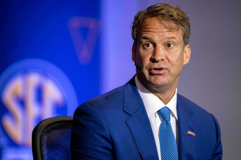 Ole Miss Football Coach Lane Kiffin To Miss Game After Breakthrough ...