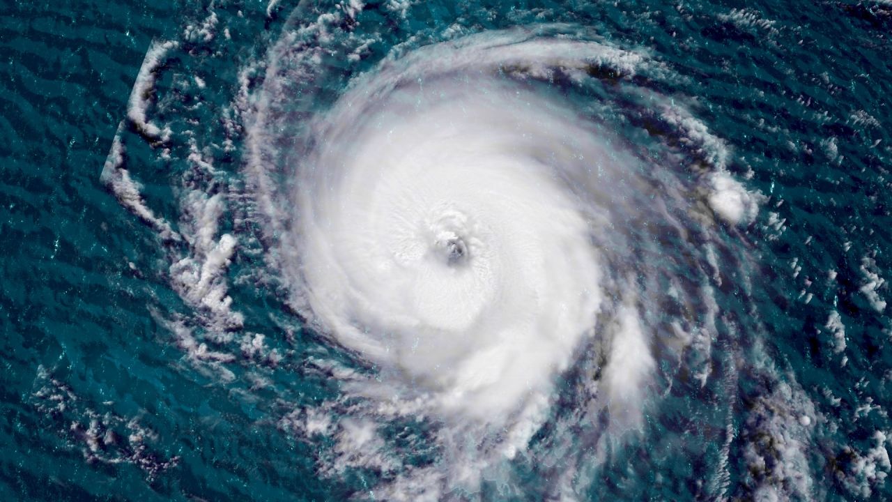 Created by atmospheric disturbances over warm ocean water, hurricanes are one of the most powerful weather events. The information collected by the Hurricane Hunters is sent to the National Hurricane Center, where it's used to make potentially life-saving decisions in real time. Pictured is Hurricane Larry, in September 2021.