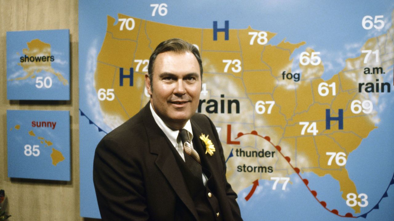 TODAY -- Pictured: NBC News' Willard Scott in April, 1980  -- Photo by: NBC/NBC NewsWire
