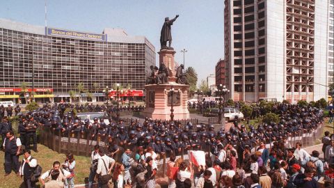 A famous statue of Christopher Columbus in Mexico City will soon be replaced by a sculpture of an Indigenous woman, Mexico City officials announced. The Columbus statue was removed last year for restoration purposes -- and to reconsider Columbus' legacy. 