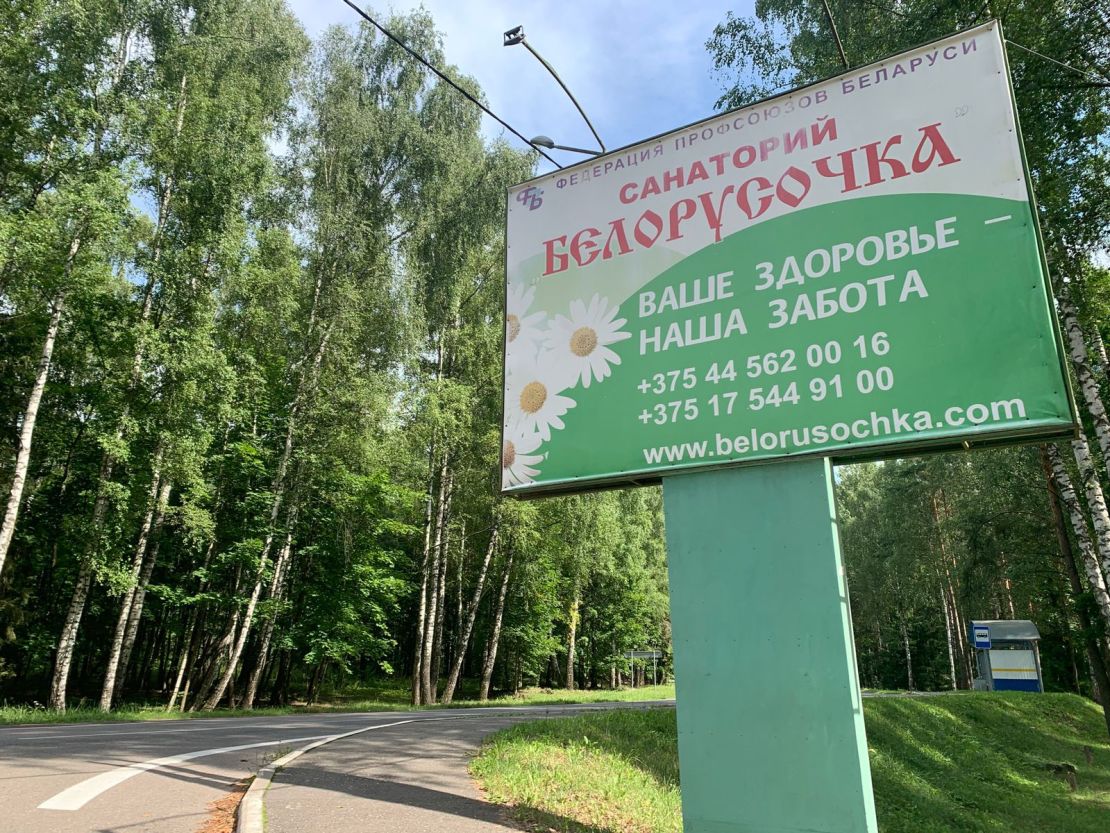 The Russian mercenaries traveled to the Belorusochka resort to wait out a delay, the sources told CNN.