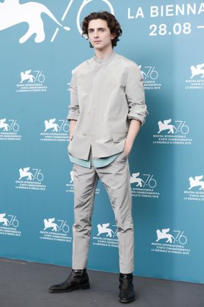 Chalamet, who famously has no stylist, made a major splash during the 2019 press tour for "The King." 