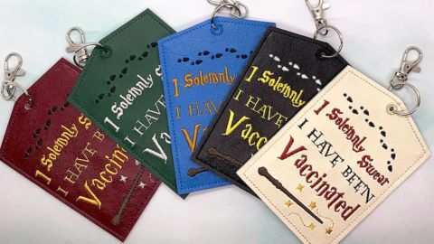 SparklePickleStore Vaccination Card Holder 