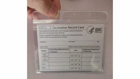 Cobakuey Covid Vaccination Card Protector