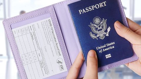 Combo Tigari Passport and Vaccine Cardholder