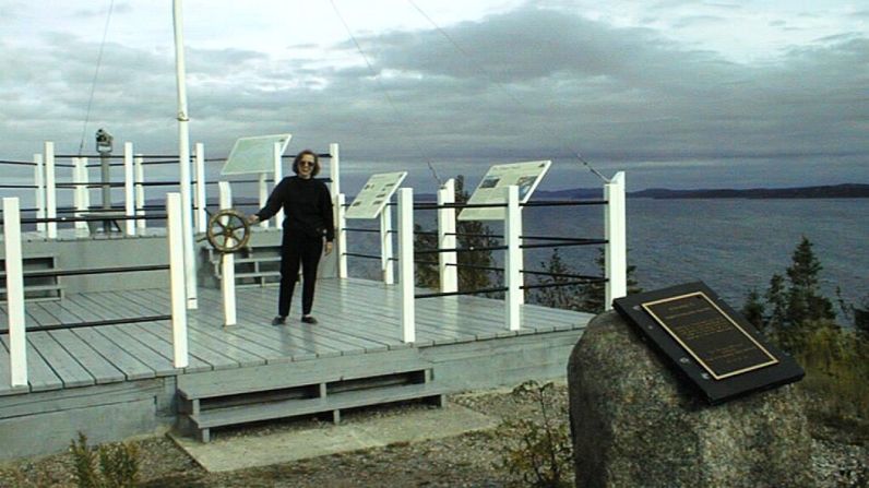 <strong>Dover Fault: </strong>Over their five days in Newfoundland, Nick and Diane went on walks together including to Dover Fault. Nick took this photo of Diane. "I needed a picture to remind me that I hadn't dreamed all this up, these magical days, they actually really happened," says Nick now.