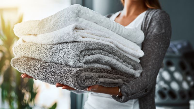 Temperature to wash deals towels