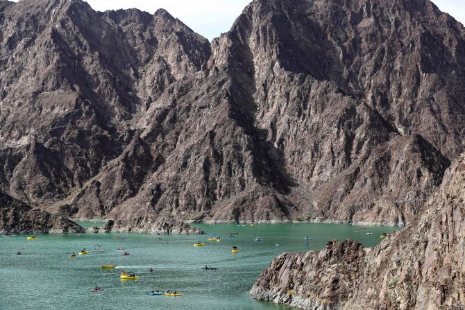 <strong>Get out of town with a trip to Hatta:</strong><strong> </strong>Dubai's rocky exclave to the east is a hotspot for outdoor sports. The Hajar Mountains are perfect for bikes (both road and mountain), while the lake formed by the Hatta Dam is popular with kayakers and canoeists. Many visitors go for a day trip, but if you want to stay, a range of options, from camping to glamping to lodges and the <a href="index.php?page=&url=https%3A%2F%2Fwww.visithatta.com%2Fen%2Fstay" target="_blank" target="_blank">Ja Hatta Fort Hotel</a> mountain resort have you covered. 