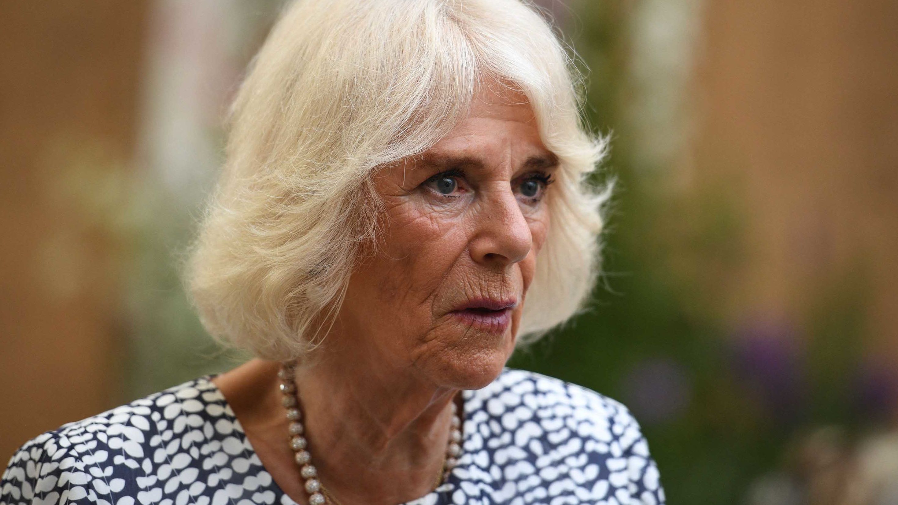 Camilla, Duchess of Cornwall speaks during an event in June.