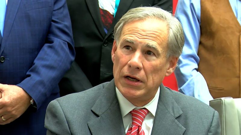 Reporter asks Texas governor about new law’s impact on rape victims. See his response | CNN Politics