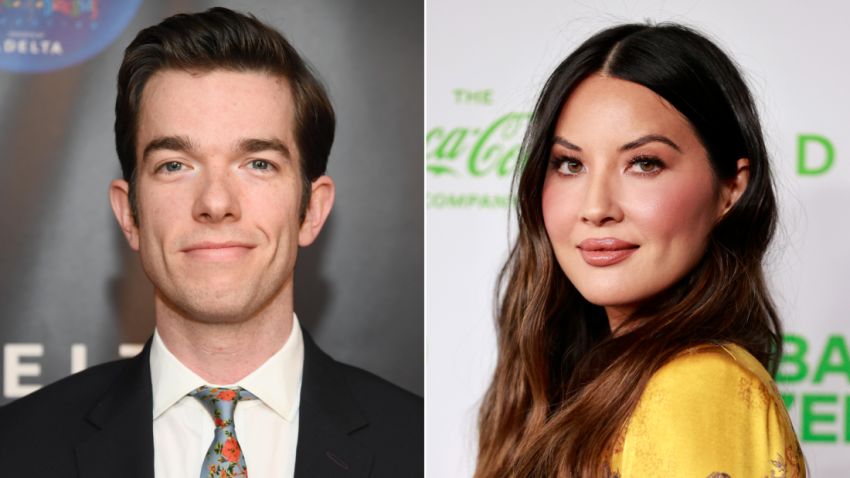 John Mulaney and Olivia Munn.