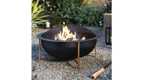 Hearth & Hand with Magnolia 30-Inch Wood-Burning Steel Fire Pit