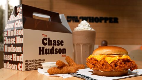 Here is Lil Huddy's meal, which goes on sale Sunday.