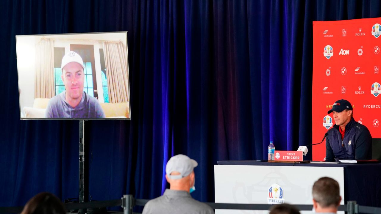 Steve Stricker announces his captain's picks for the Ryder Cup in Kohler, Wisconsin. 