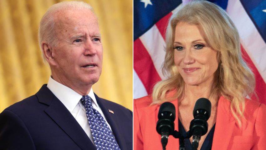 Joe Biden Kellyanne Conway split