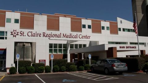 St. Claire Regional Medical Center in Morehead, Kentucky, is currently 130% above capacity. 