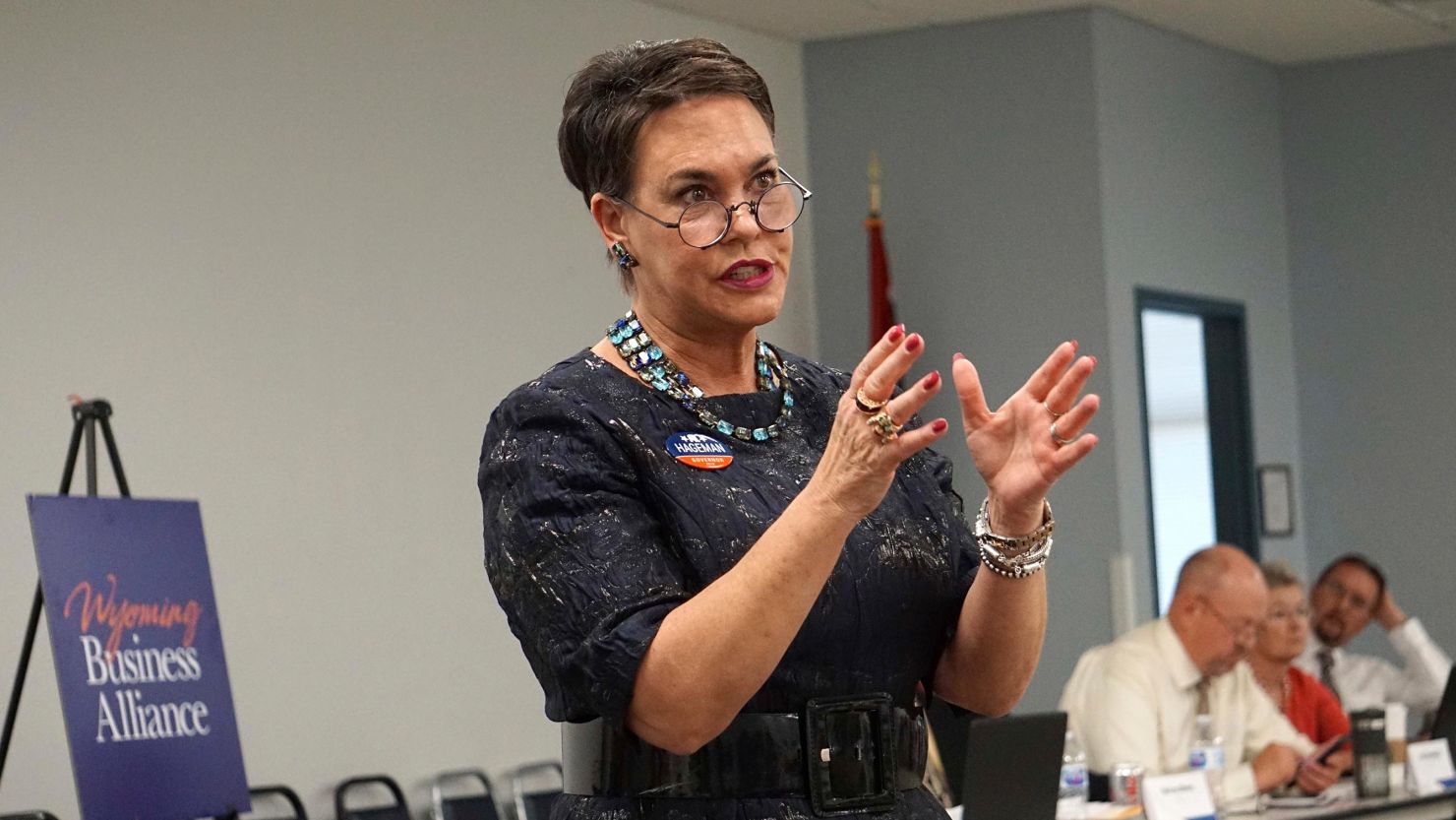 Harriet Hageman: Trump's choice to ousts Cheney runs on undermining 2020  results | CNN Politics