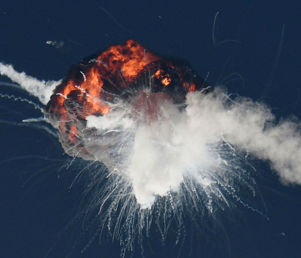 Firefly Aerospace's first Alpha rocket <a href="https://www.cnn.com/2021/09/03/tech/firefly-rocket-explosion-scn/index.html" target="_blank">bursts into flames</a> after launching from California's Vandenberg Space Force Base north of Los Angeles on Thursday, September 2. The Texas-based startup was hoping to put a rocket into orbit on what was its first-ever launch attempt.