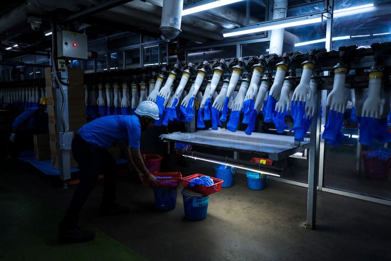 latex gloves factory near me