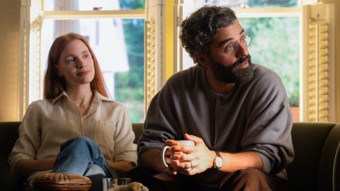 Jessica Chastain and Oscar Isaac in 'Scenes From a Marriage.'
