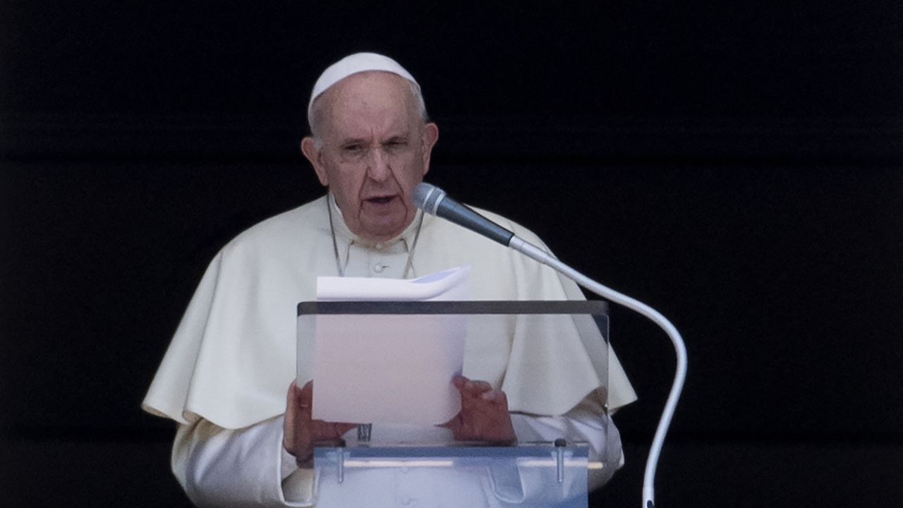 The Pope called for "lasting solutions" to prevent future migrant crises.