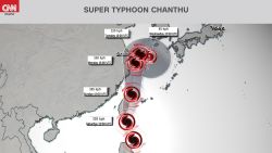 weather super typhoon chanthu track
