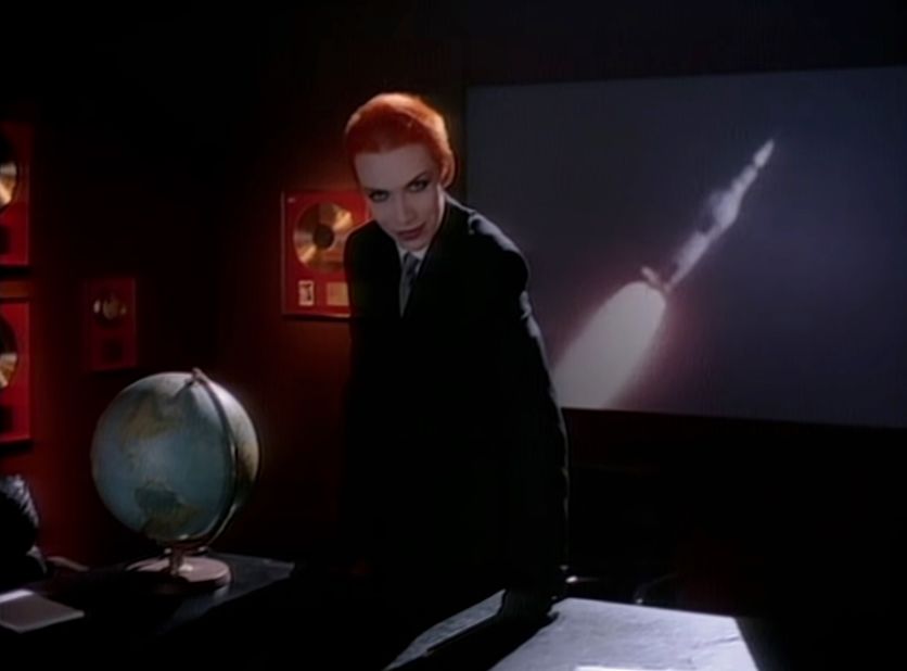 The sweet video dreams of the Eurythmics from British pop duo Annie Lennox and Dave Stewart were captivating.