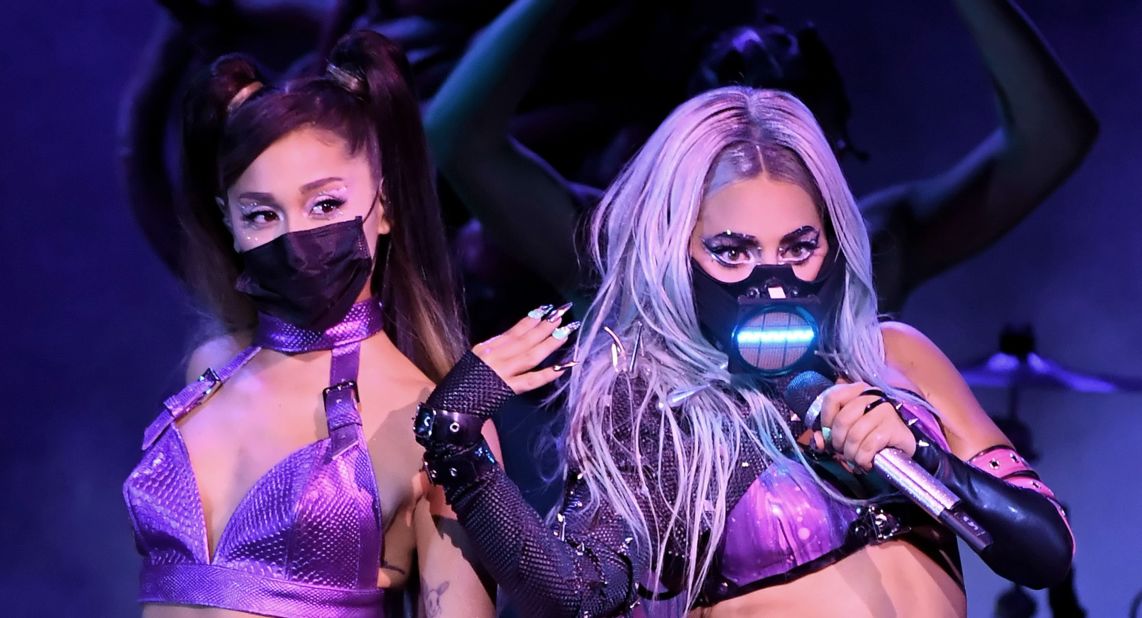 Face masks, dollar bills and more: Stars go bold on MTV Movie and