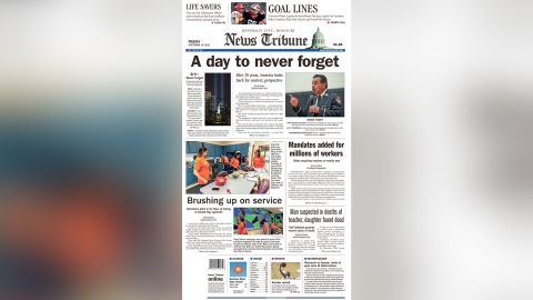 07 US local newspapers 0911 20th anniversary RESTRICTED