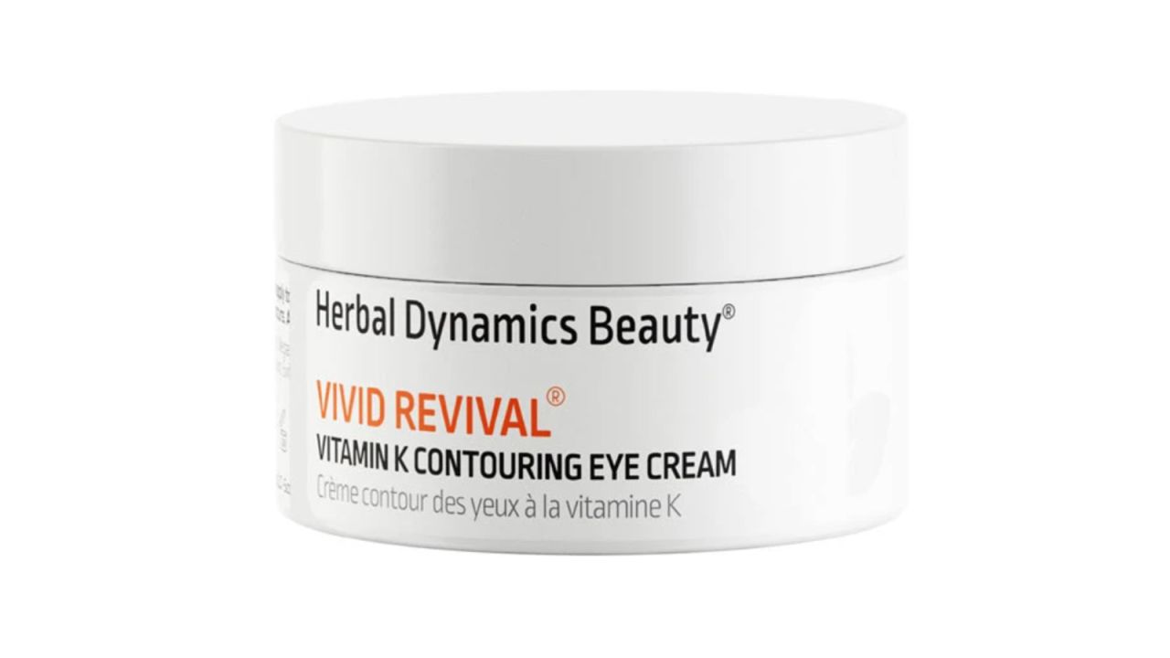 Herbal Dynamics Beauty vivid renewal eye cream.