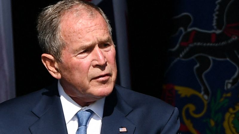 George W Bush Just Threw A Whole Lot Of Shade At Donald Trump Cnn Politics