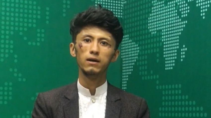 Journalist beaten by Taliban vpx