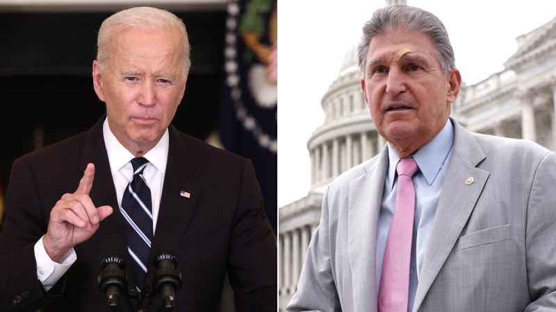 Talks Between Manchin And Biden At Standstill As Build Back Better ...