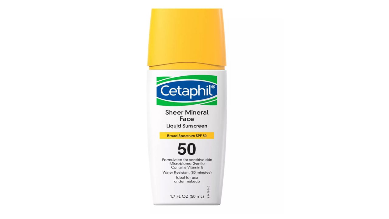 Cetaphil Sheer Mineral Face Liquid Sunscreen