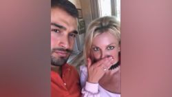 Britney Spears engagement ring Instagram vpx