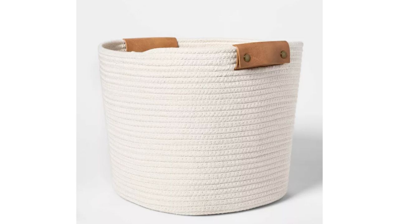 Threshold Decorative Coiled Rope Basket
