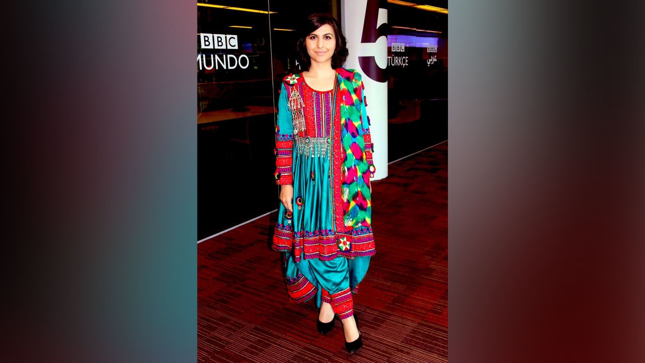 Sana Safi added: "If I was in Afghanistan then I would have the scarf on my head."