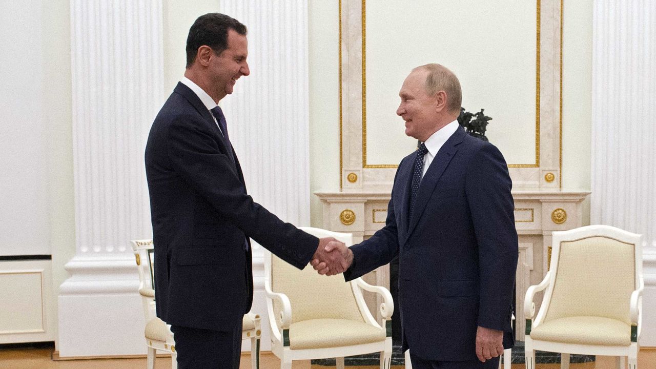 Putin also met Syrian President Bashar al-Assad in Moscow on Monday.