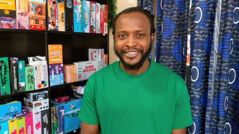 Kenechukwu 'KC' Ogbuagu is trying to improve the tabletop game industry in Nigeria.