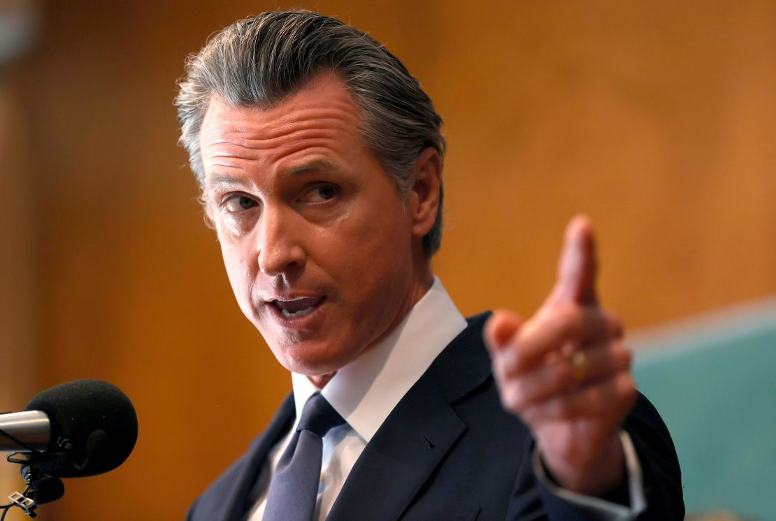 California Gov. Gavin Newsom