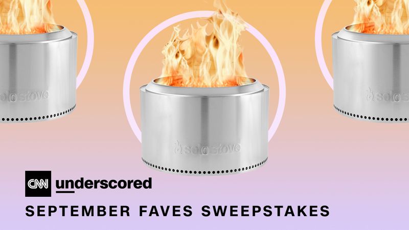 Enter to win a Solo Stove Yukon in the September Underscored Faves Sweepstakes