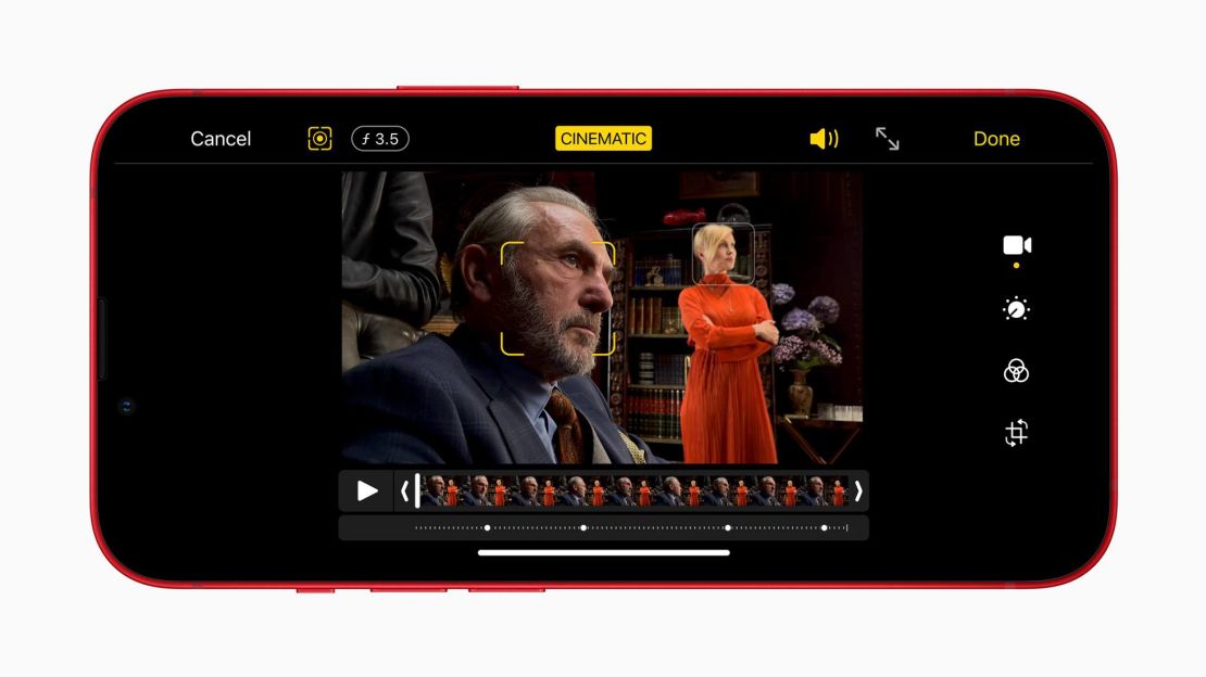 iPhone 13 cinematic mode