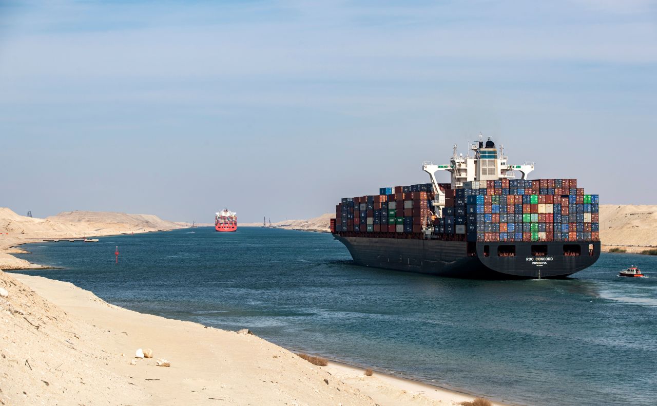 Egypt's Suez Canal underwent an <a href="https://edition.cnn.com/2015/08/06/world/new-suez-canal-opens/index.html" target="_blank">$8 billion expansion</a> in 2015, with another round starting <a href="https://edition.cnn.com/2021/05/31/africa/suez-canal-expansion-spc-intl/index.html" target="_blank">earlier this year</a> to further widen the canal -- which connects the Mediterranean to the Red Sea and offers the shortest sea route between Europe and Asia.