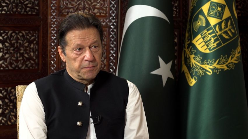 CNN's Becky Anderson sits down with Pakistan's Prime Minister Imran Khan for a wide ranging interview. Rejecting accusations of tacit support for the Taliban, Khan spoke about opening up the airways to Kabul and an aid route -- as well as relations with the US and the growing influence with China.