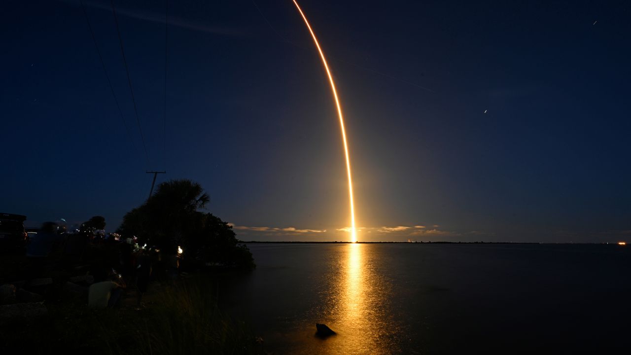 The Inspiration 4 civilian crew  launched from the Kennedy Space Center in Cape Canaveral, Florida, on September 15.