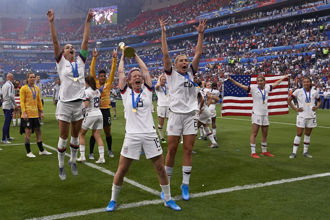 When the USWNT won the 2019 World Cup, FIFA paid all players $30 million in prize money, compared to the 2018 edition of the tournament, where they offered $400 million to the men's players.  