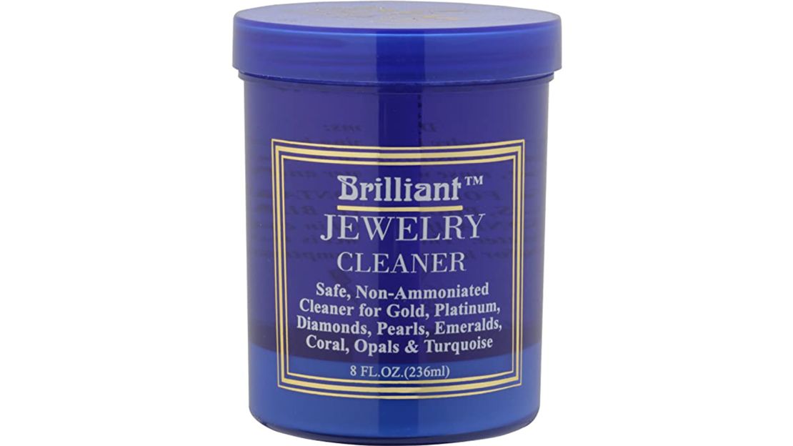 Weiman Fine Jewelry Cleaner Liquid with Cleaning Brush – Restores Shine &  Brilliance to Gold, Platinum, Precious Gemstones & Diamond Jewelry, 6 Oz